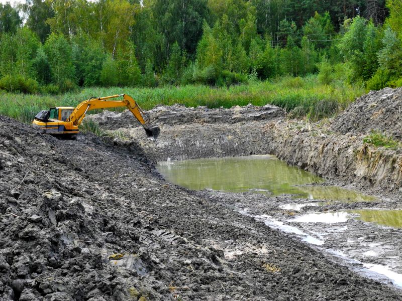Pond Digging Service