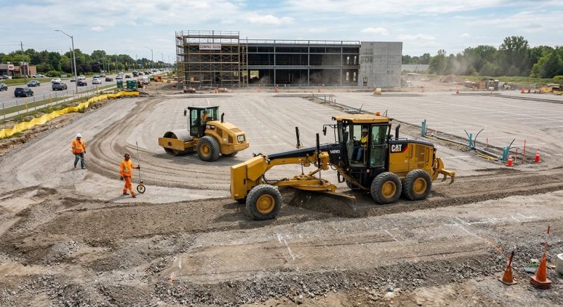 Parking Lot Leveling in Gwinnett County, GA